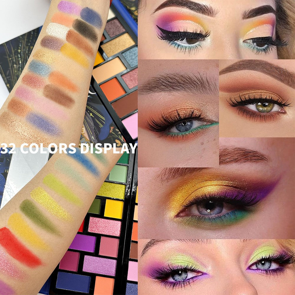 Paleta de sombras de 32 cores Veronni