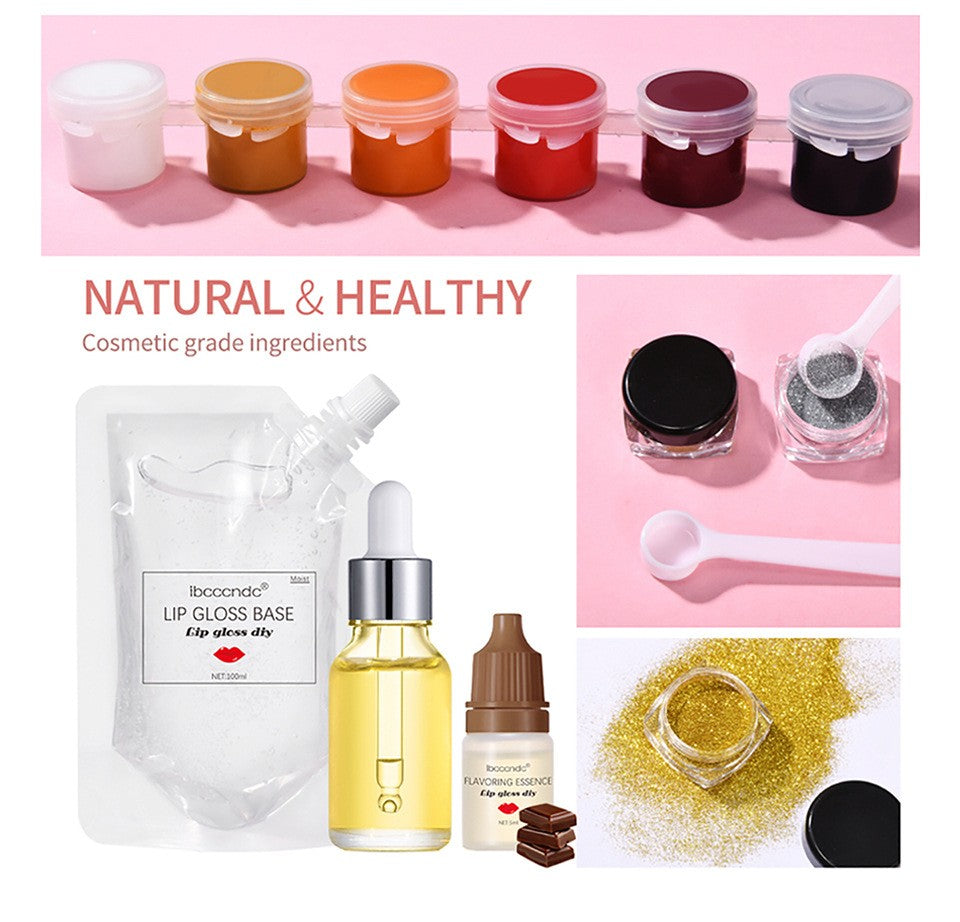 Kit DIY de Brilho Labial: Base em Gel Hidratante Transparente 100ml