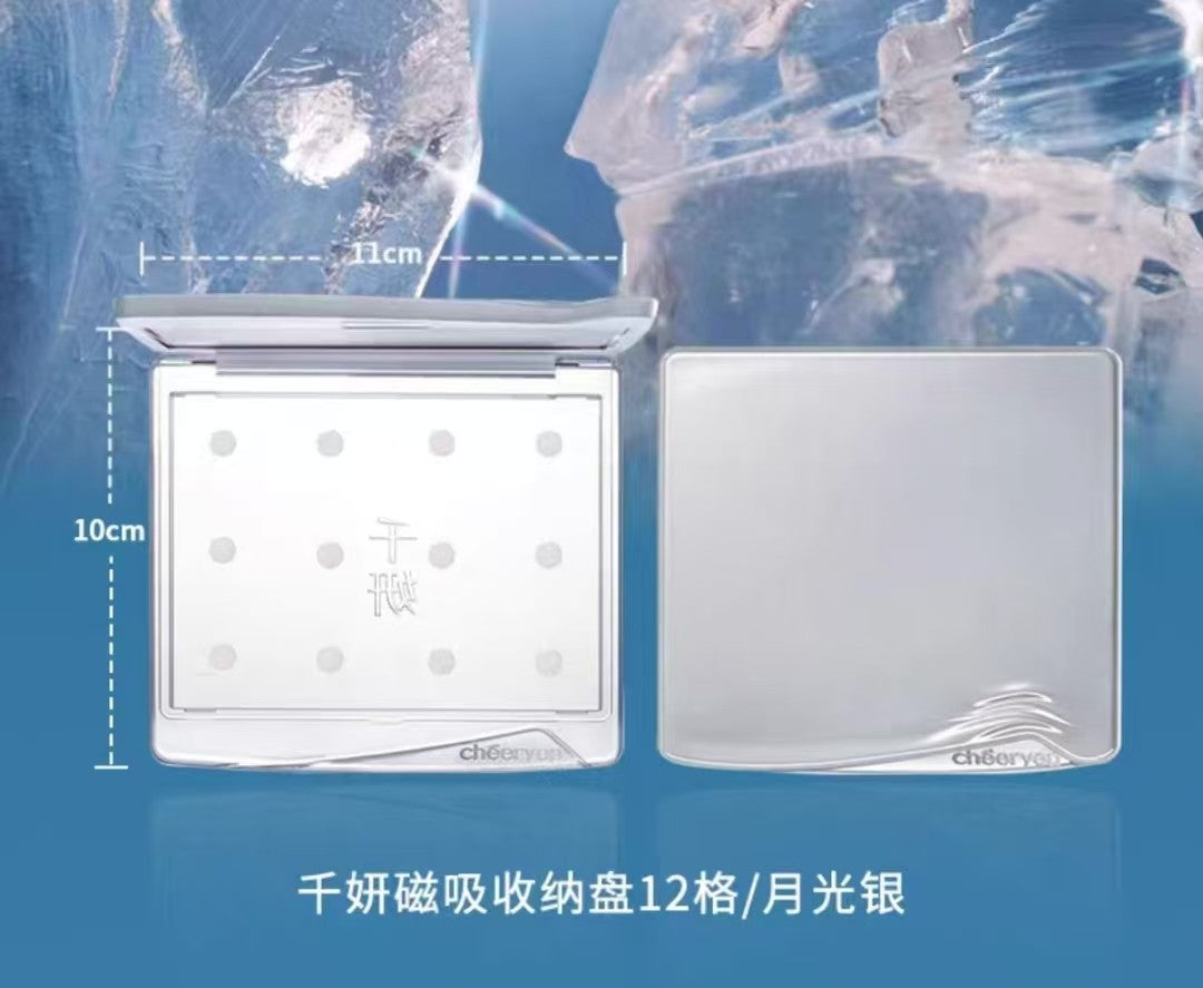 Paleta de sombra perolado cremoso