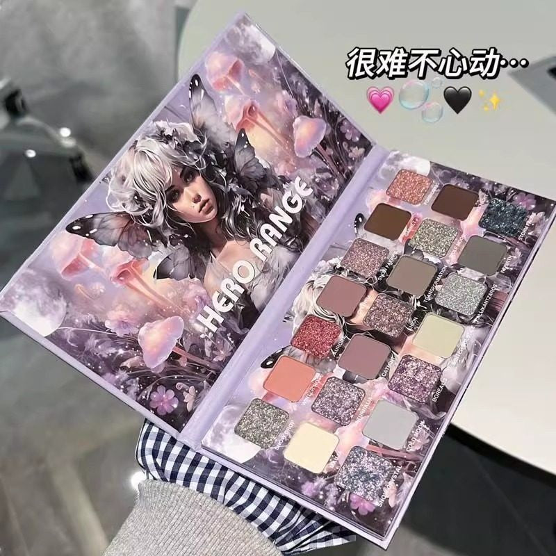 Paleta de sombras com 21 cores Hero Range