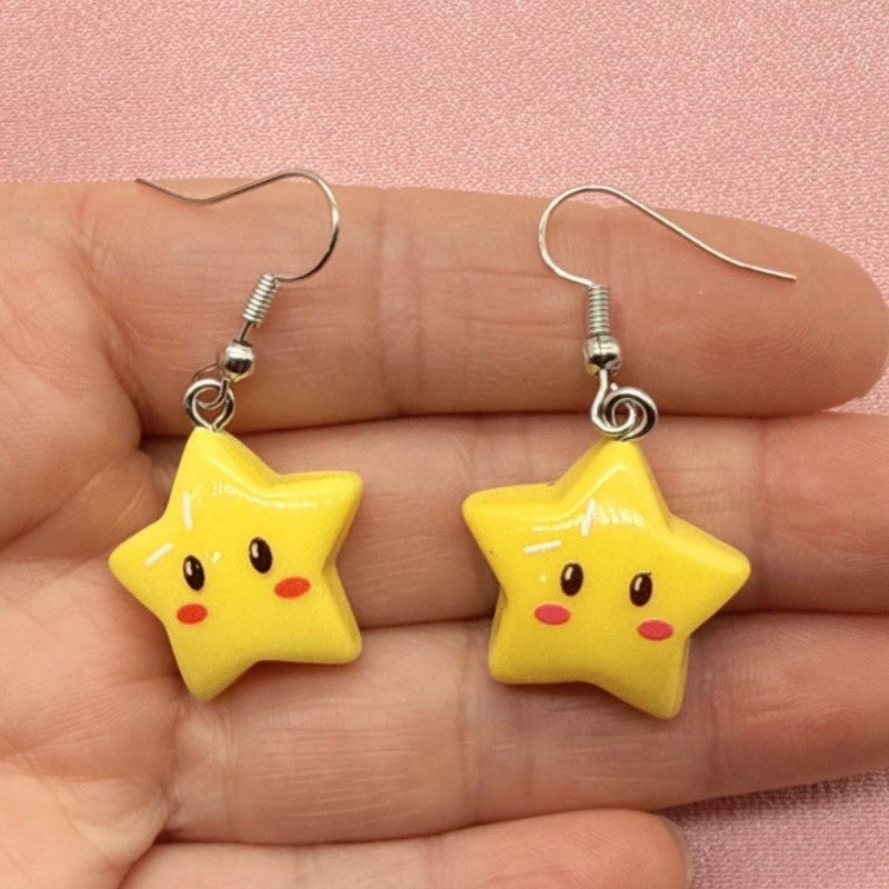 Brincos Estela Mario Power Up