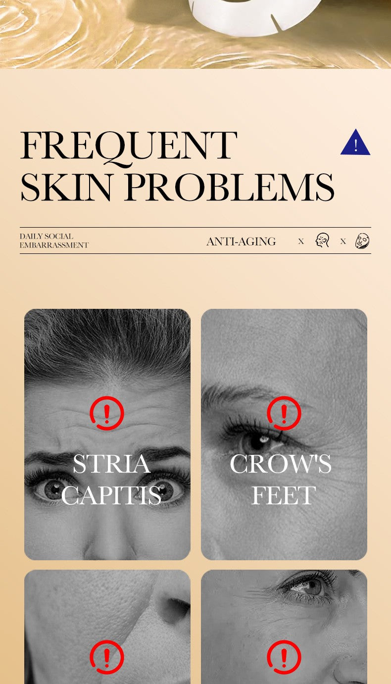 Máscara facial 10 unidades colágeno anti rugas