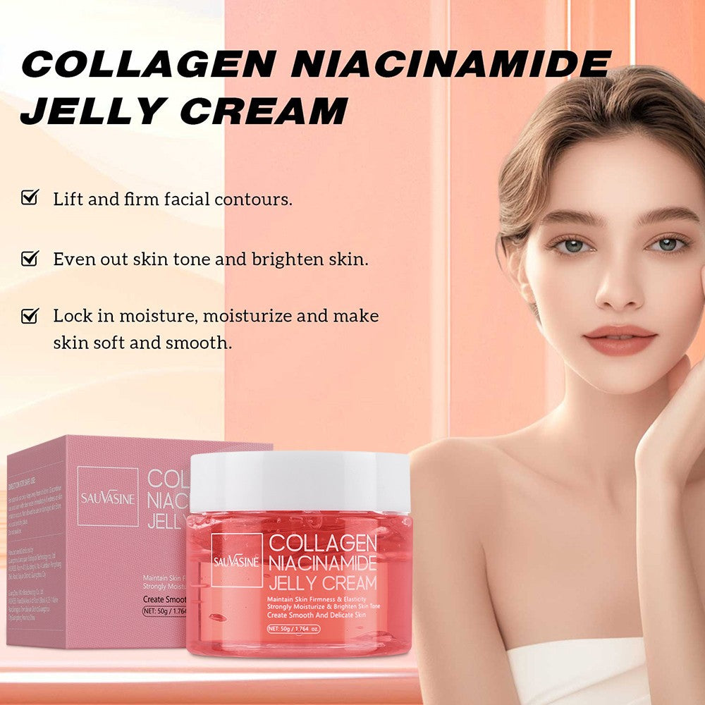Creme de gelatina de colágeno niacinamida coreano
