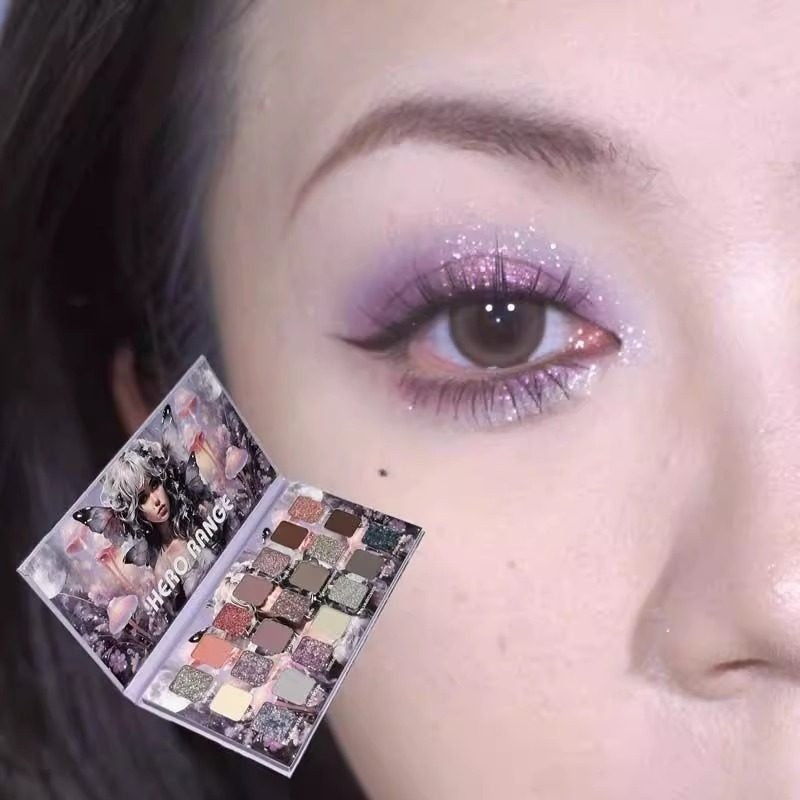 Paleta de sombras com 21 cores Hero Range