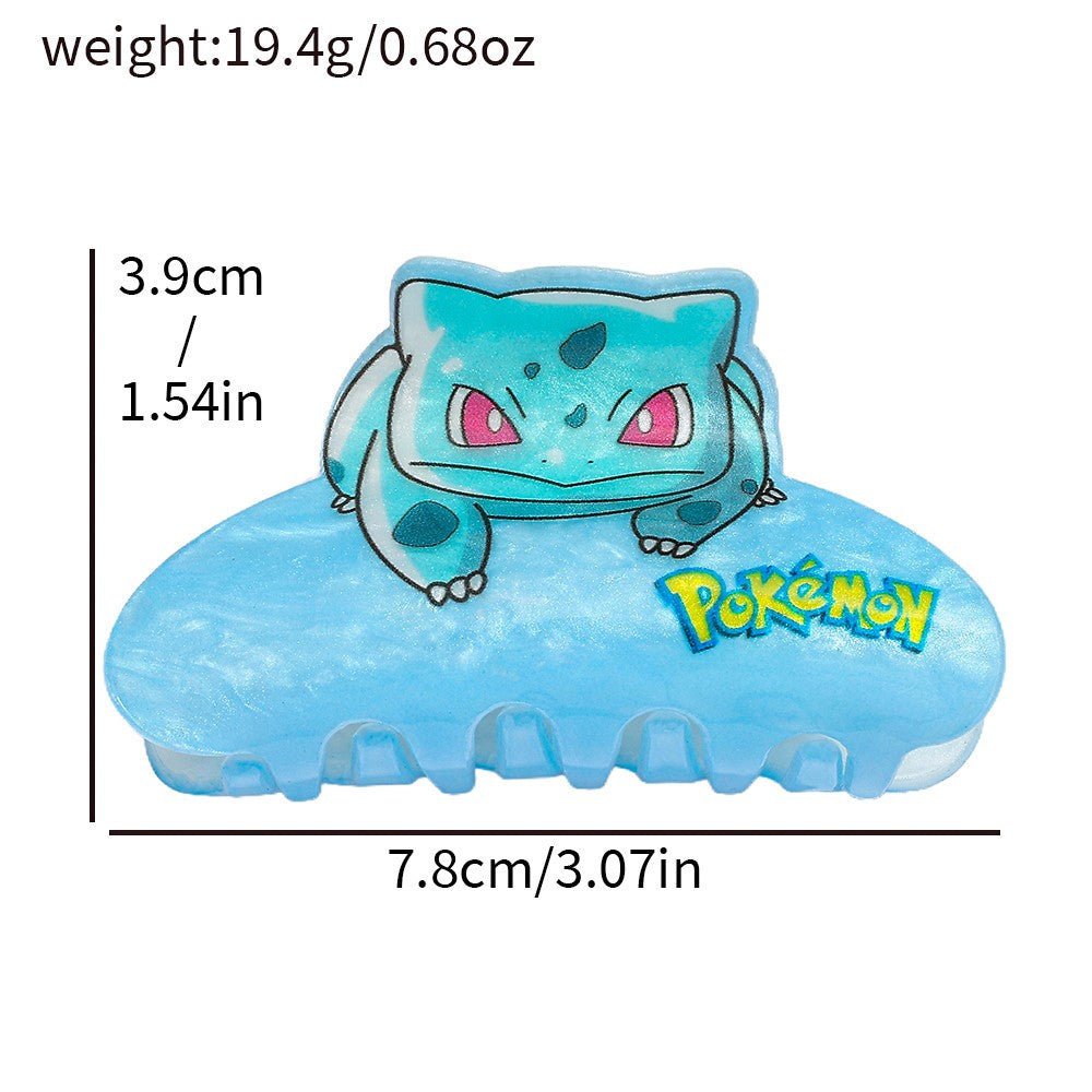 1PC/7PCS Presilhas de cabelo Pokémon fofas de desenho animado, acessórios de cab