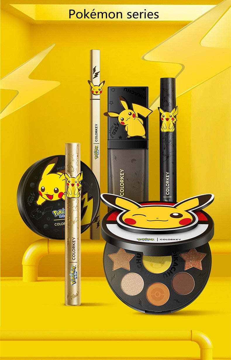 Paleta de sombras Pikachu 9 cores COLORKEY