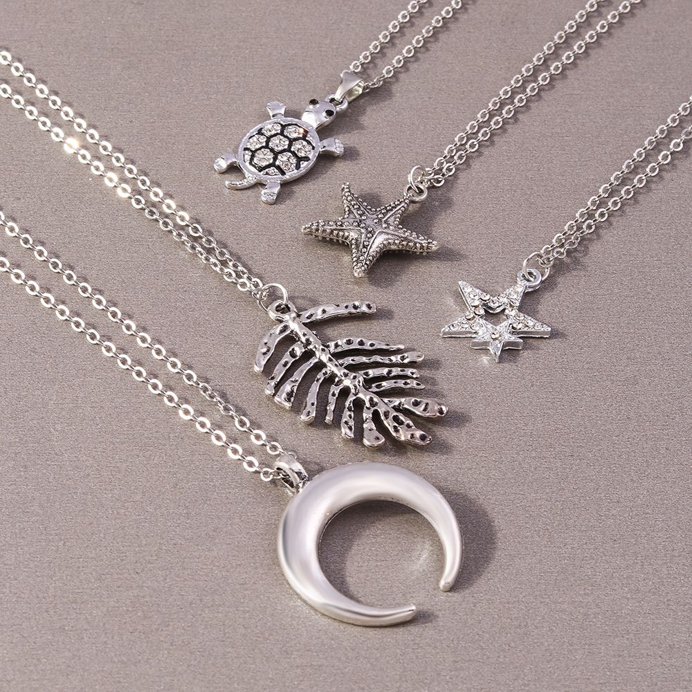 Conjunto de colares 5 pçs GOTH