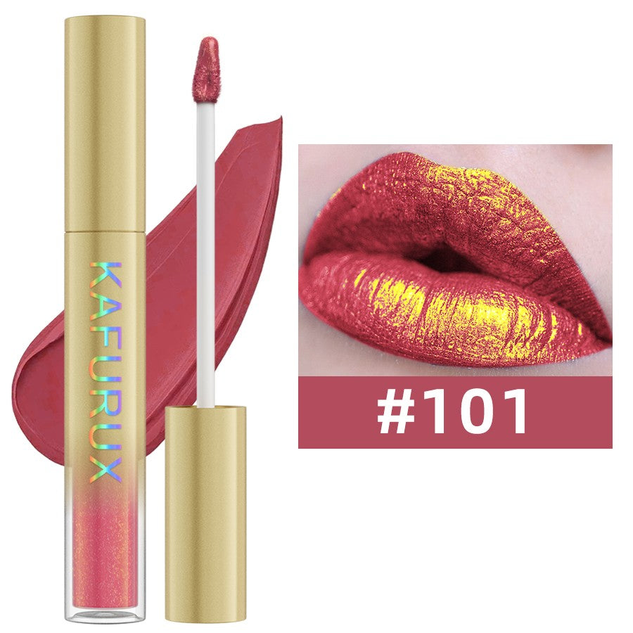 Batom líquido metálico