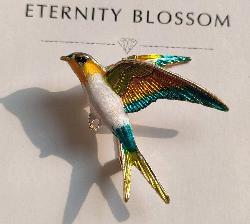 Broche Insetos e Pássaros