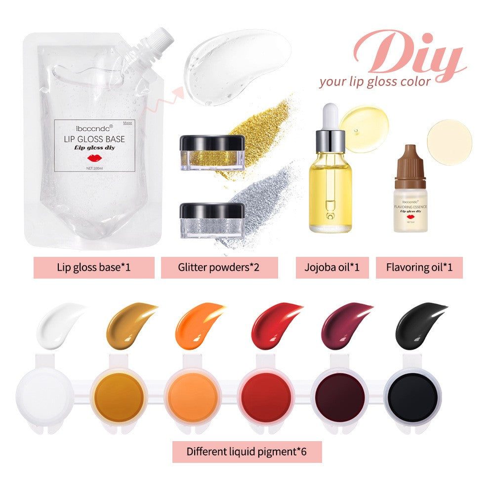 Kit DIY de Brilho Labial: Base em Gel Hidratante Transparente 100ml
