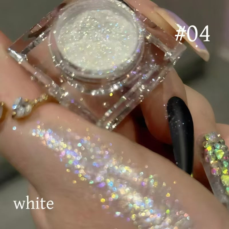 Brilho iluminador glitter corporal e para os olhos