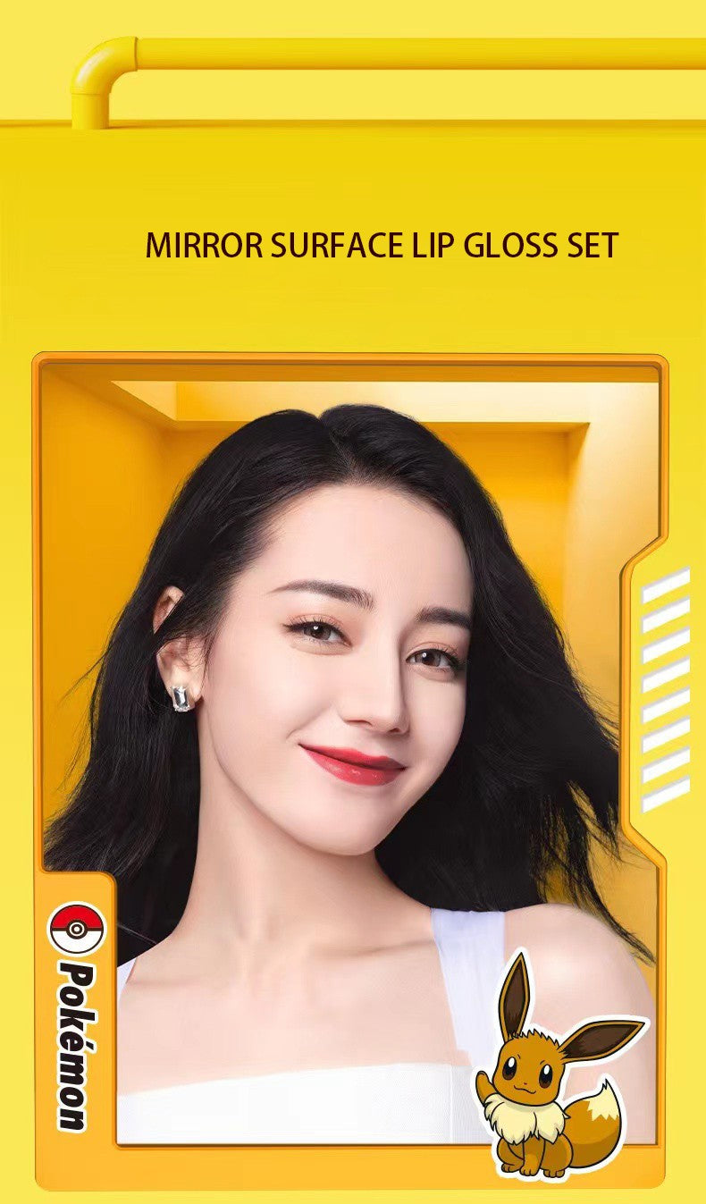 Conjunto 6 Batons Matte e Gloss Pikachu COLORKEY