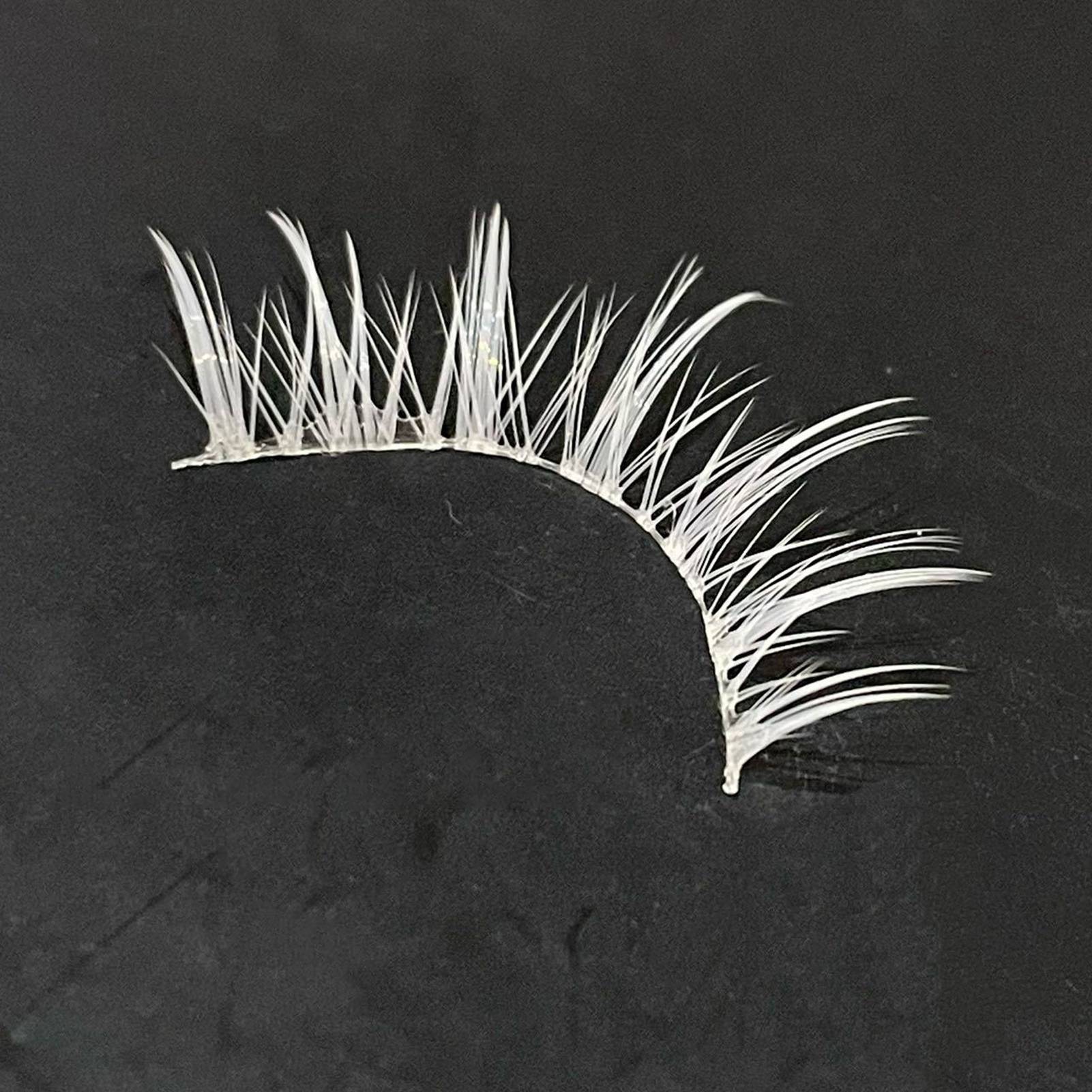 Cílios brancos postiços