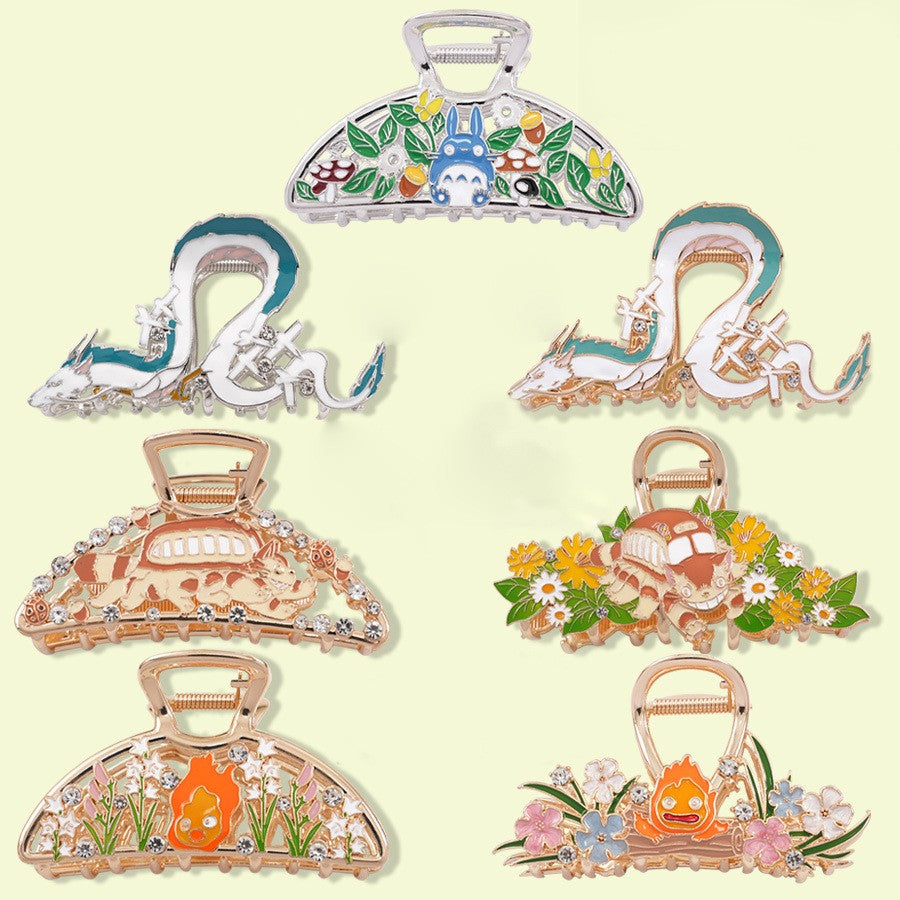 Presilha de cabelo Studio Ghibli