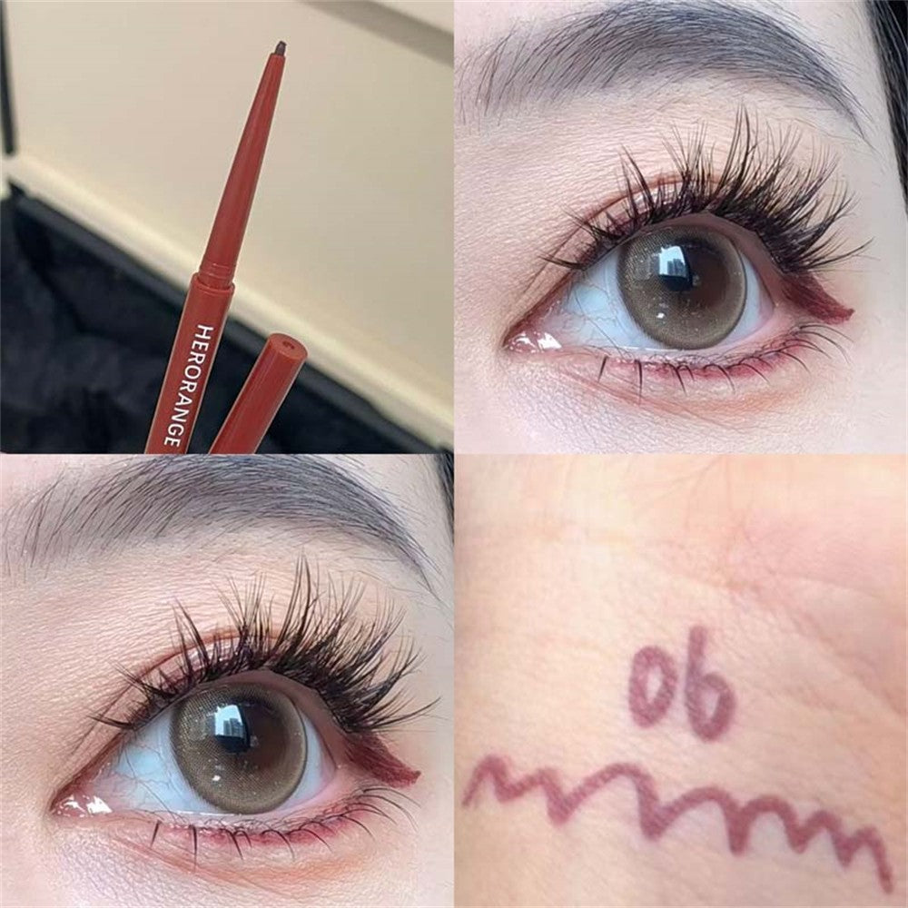 Lápis delineador 12 cores à prova d'água