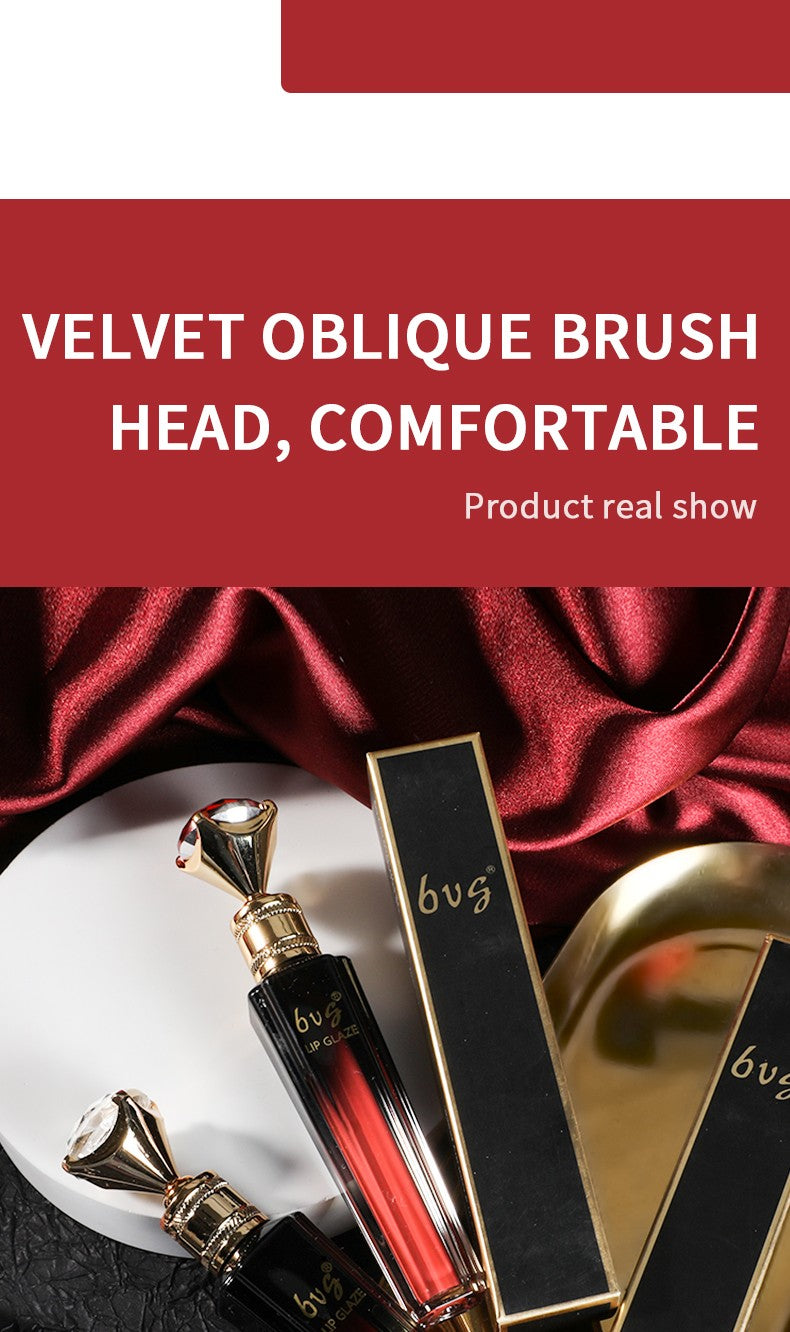 Batom matte à prova d'água diamante