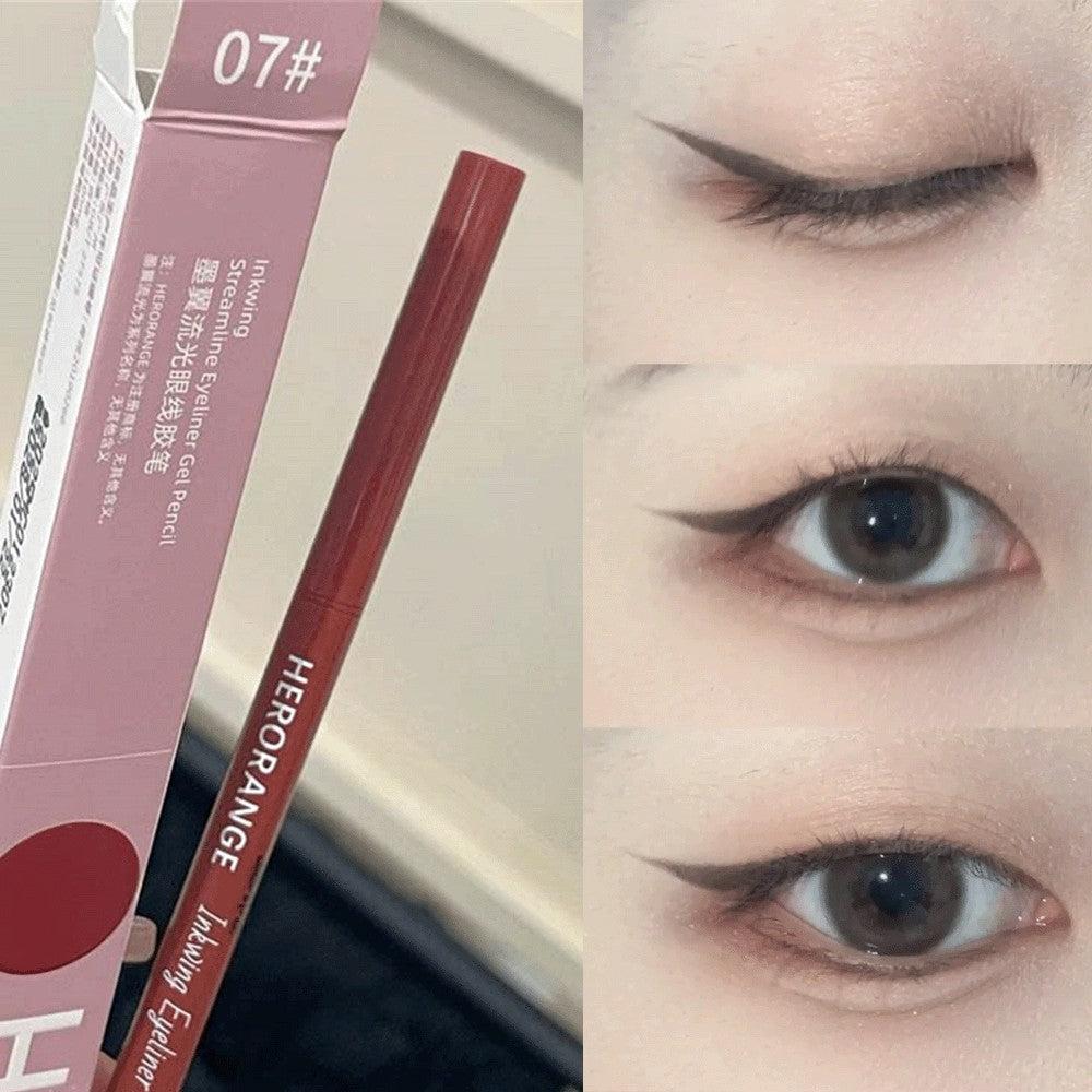 Lápis delineador 12 cores à prova d'água