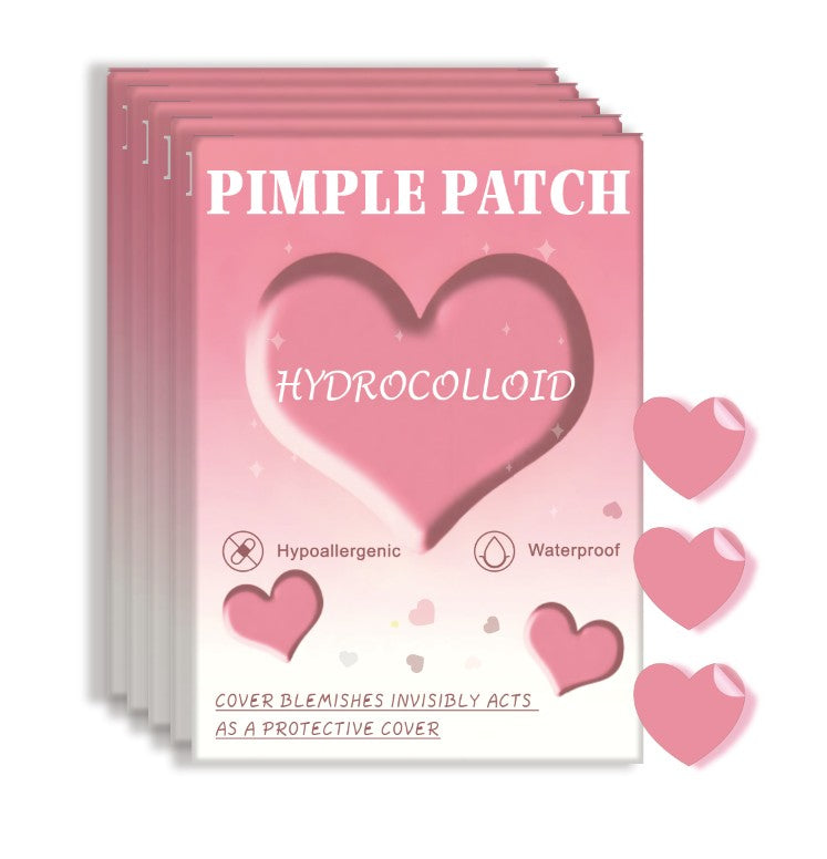 Adesivos de acne de coração 1260 peças