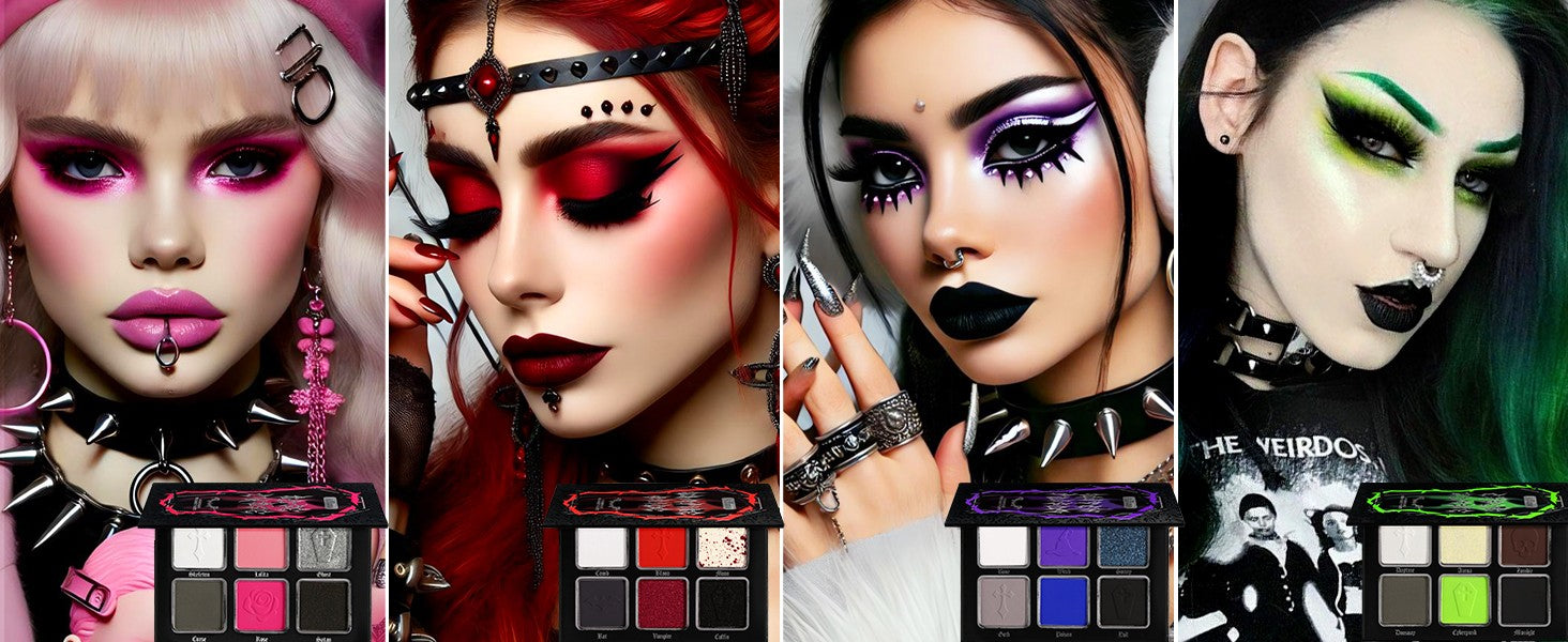 Paleta 6 cores vampirinha