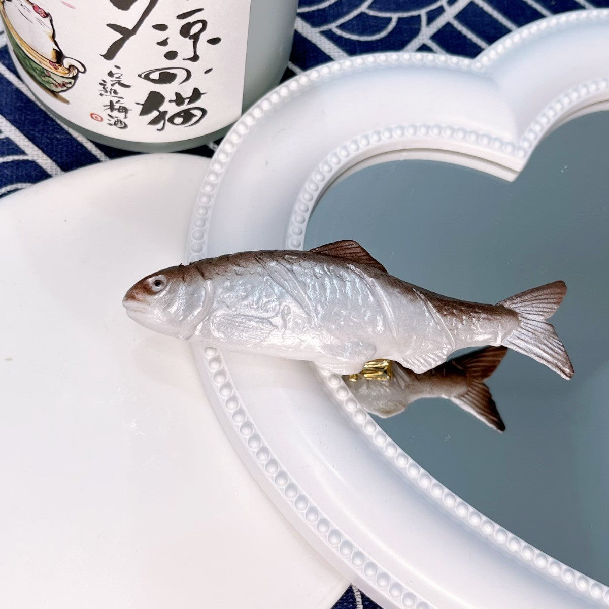 Grampo de cabelo frutos do mar