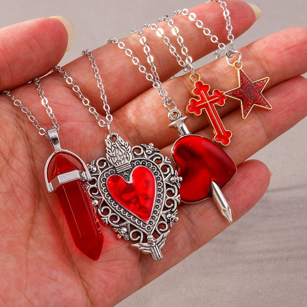 Conjunto de colares 5 pçs GOTH