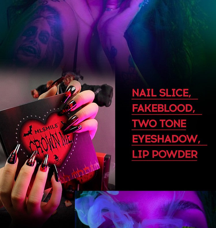 Conjunto de maquiagem vampirinha