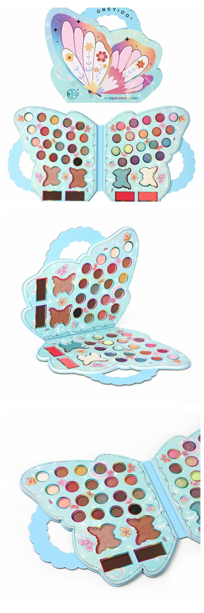 Paleta de sombras 15 a 46 cores ColorfulWorld