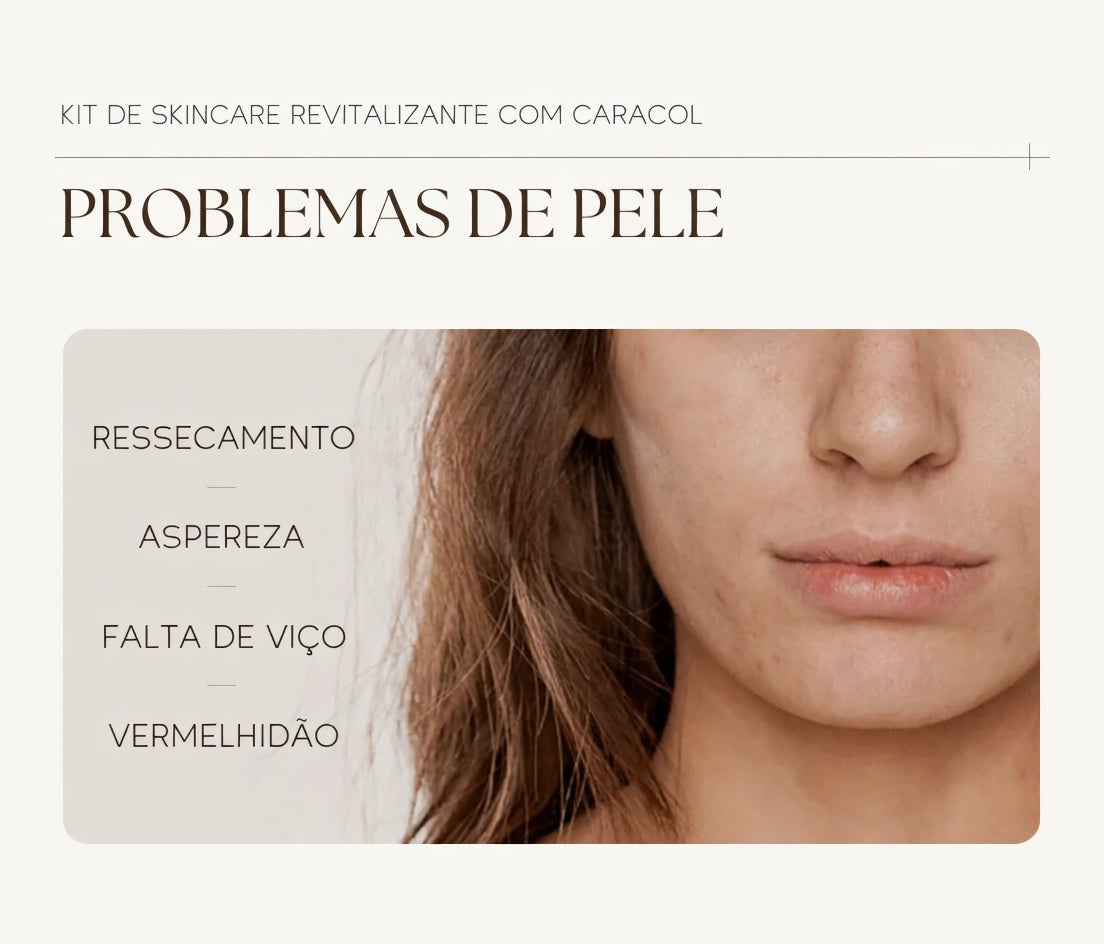 Kit SkinCare LAIKOU Vitamina C, 24K Golden e Sakura