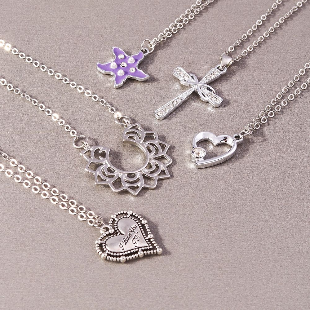 Conjunto de colares 5 pçs GOTH