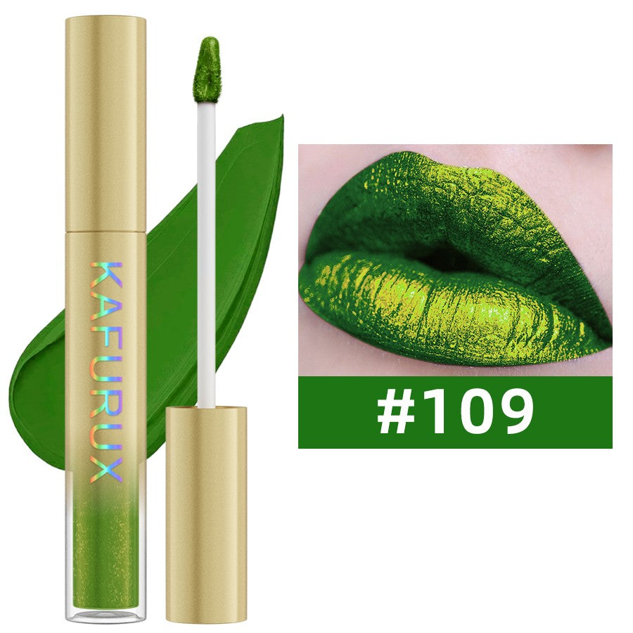 Batom líquido metálico