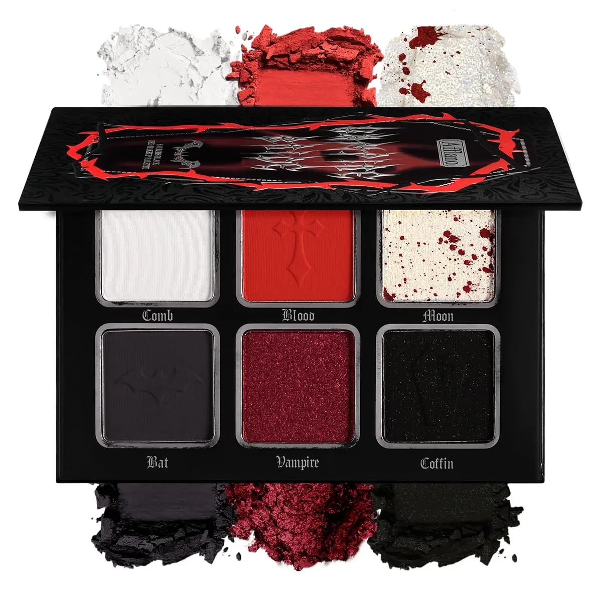 Paleta 6 cores vampirinha