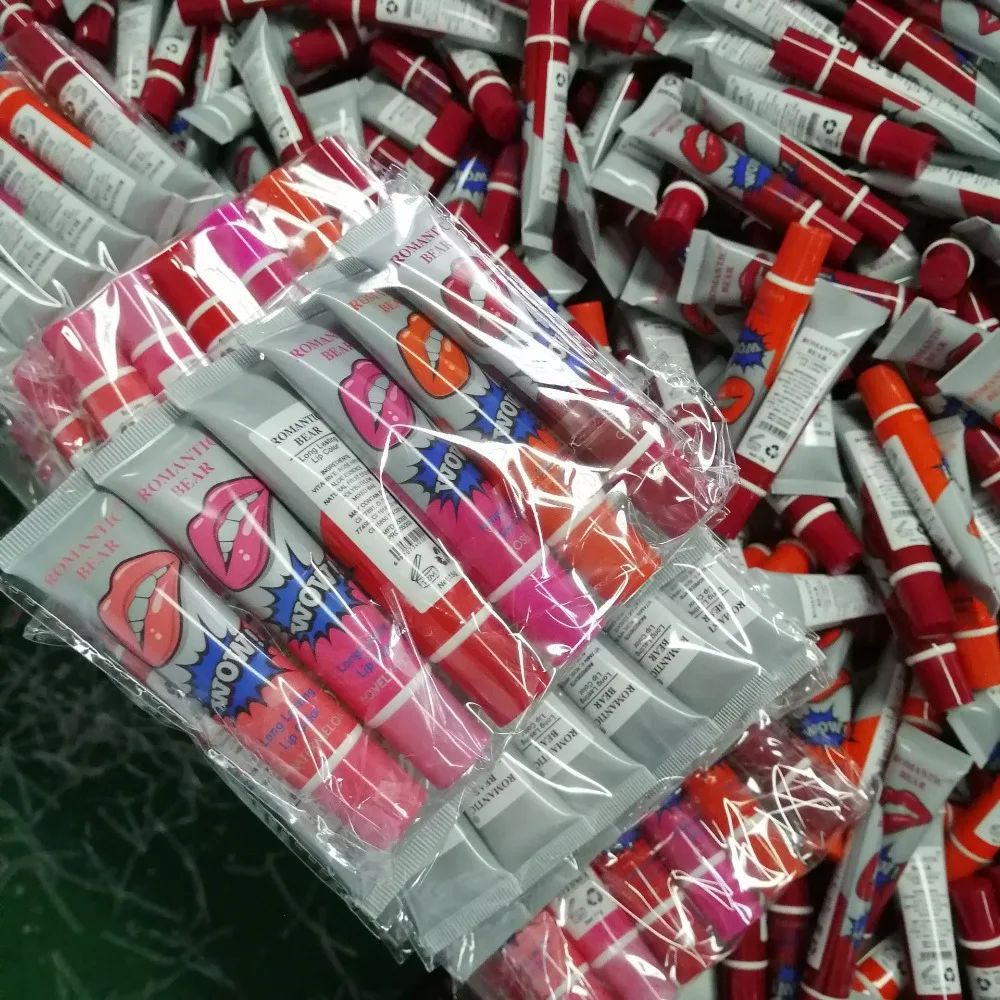 Lip tint peel off líquido à prova d'água de longa duração