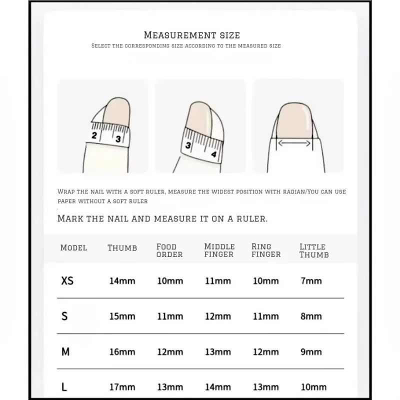 Unhas postiças artesanais Cereja 10 peças
