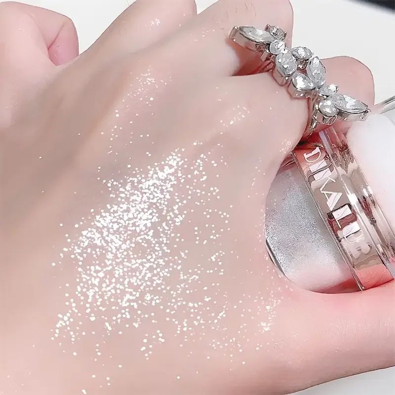 Iluminador em pó de fada brilhante