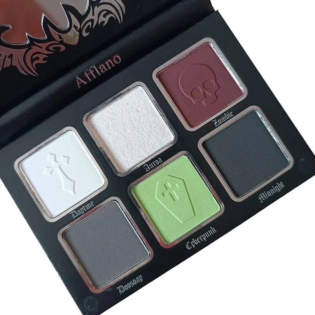 Paleta 6 cores vampirinha