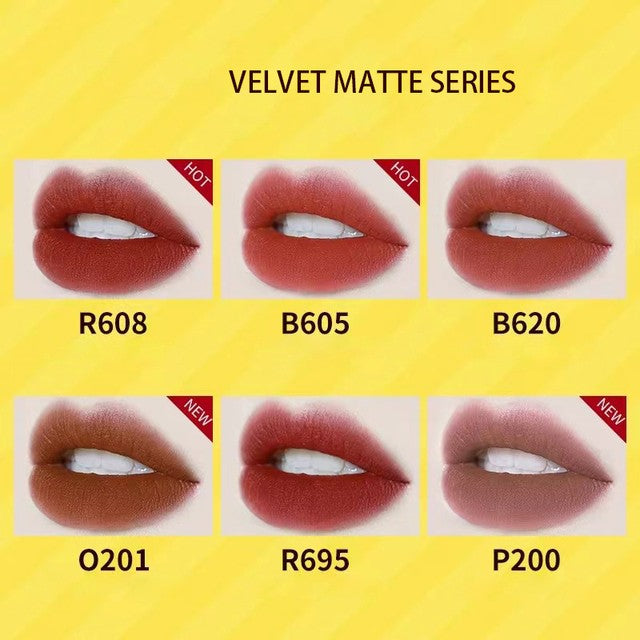 Conjunto 6 Batons Matte e Gloss Pikachu COLORKEY