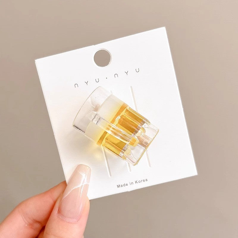 Presilha de cabelo figuras aleatórias