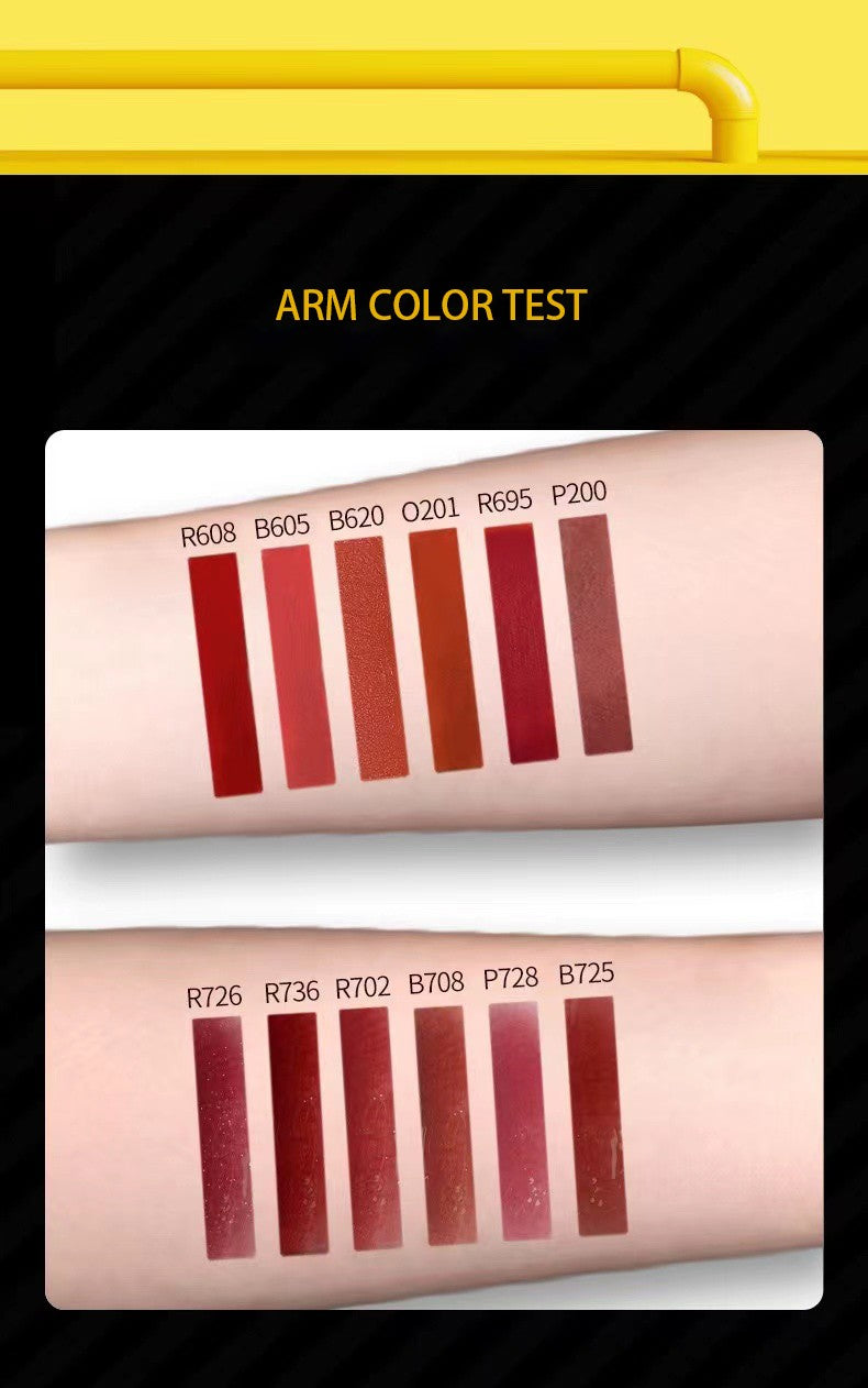 Conjunto 6 Batons Matte e Gloss Pikachu COLORKEY