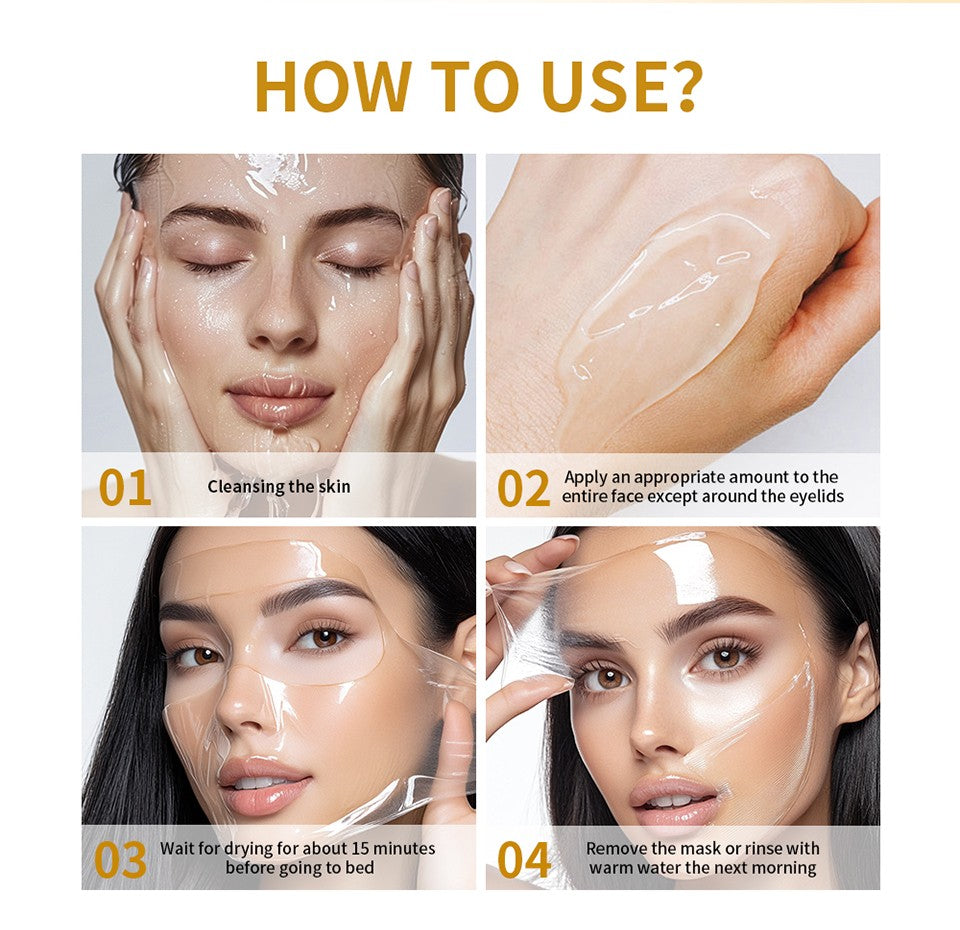 Máscara de colágeno profundo coreana