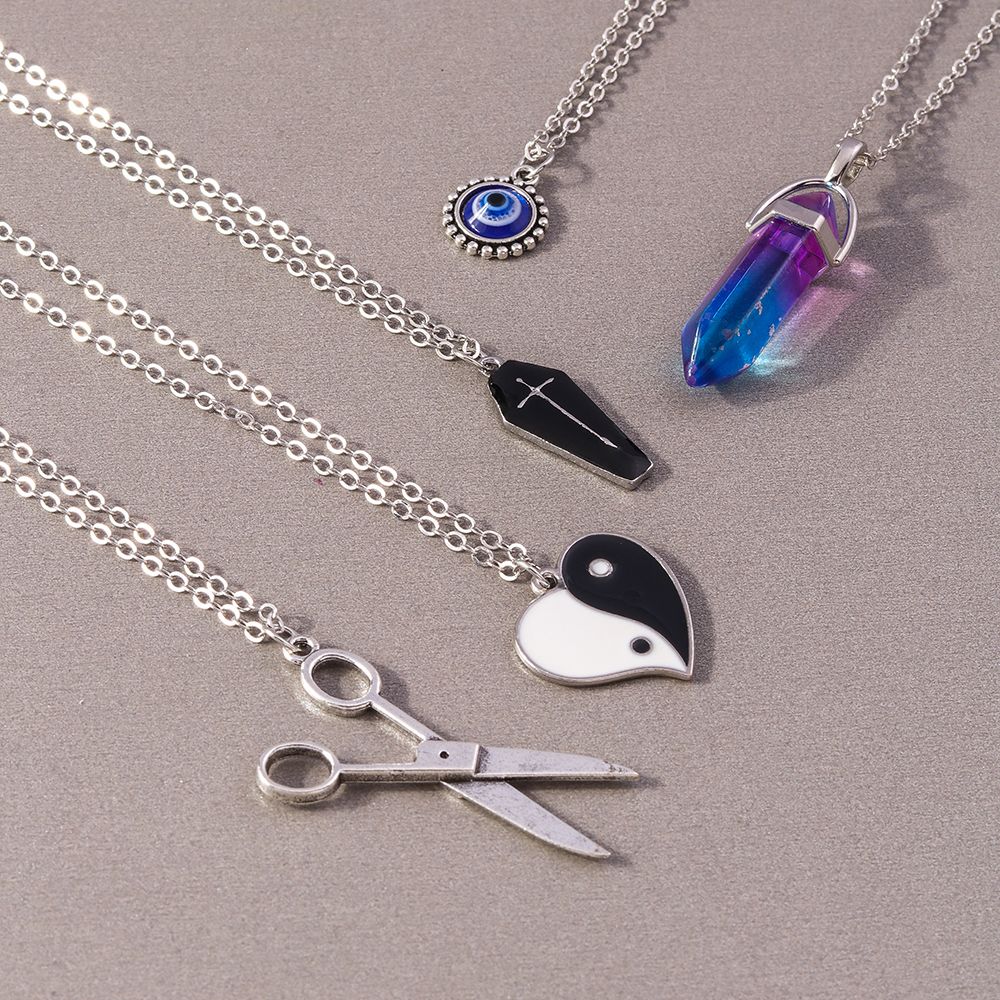 Conjunto de colares 5 pçs GOTH