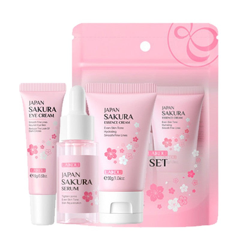 Kit SkinCare LAIKOU Vitamina C, 24K Golden e Sakura