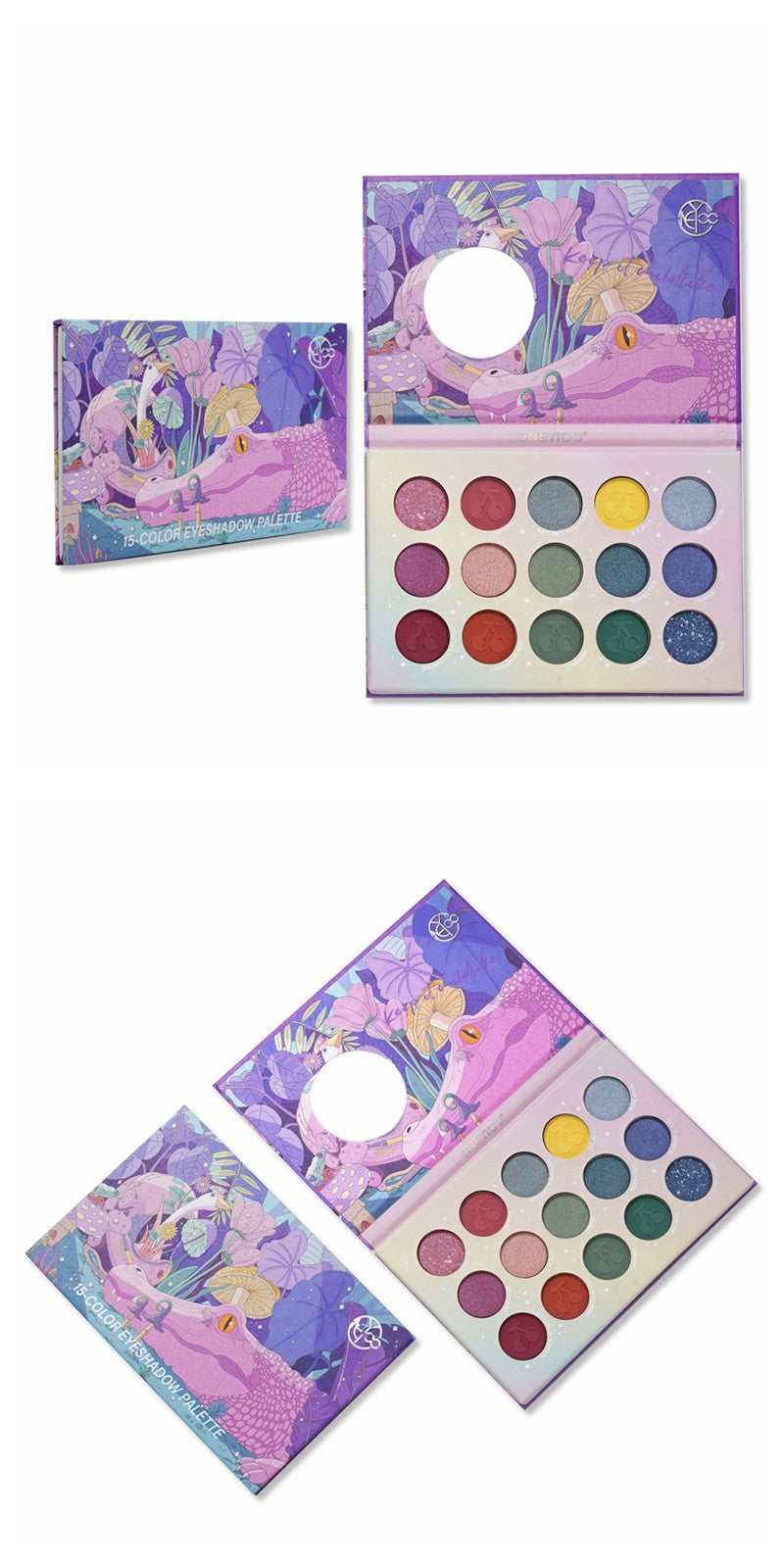 Paleta de sombras 15 a 46 cores ColorfulWorld