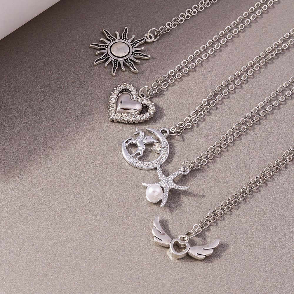 Conjunto de colares 5 pçs GOTH