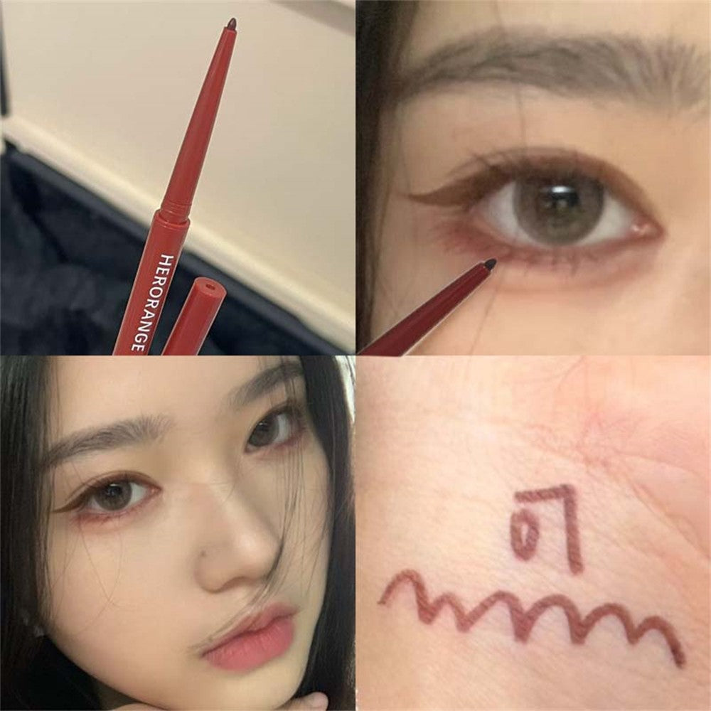 Lápis delineador 12 cores à prova d'água