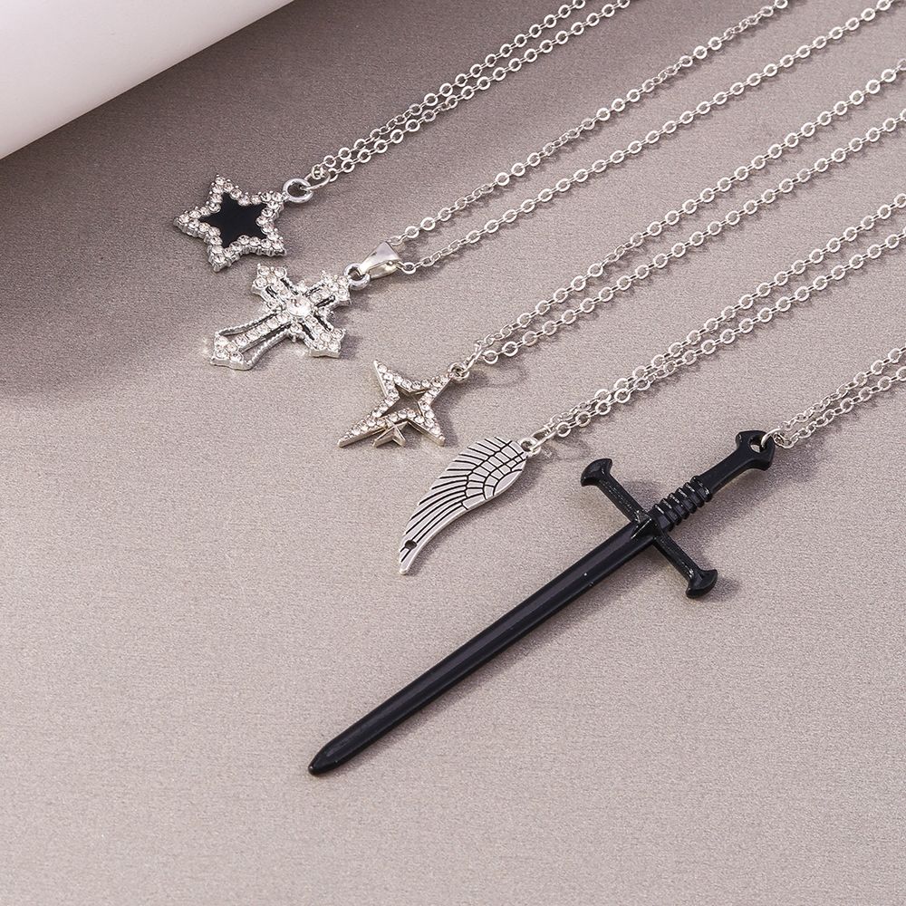 Conjunto de colares 5 pçs GOTH