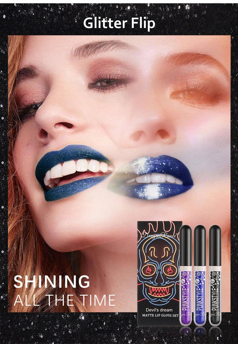 Gloss vilões kit com 3