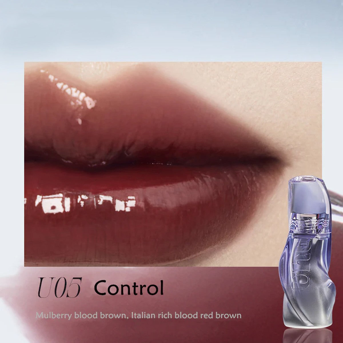 Gloss labial laminado