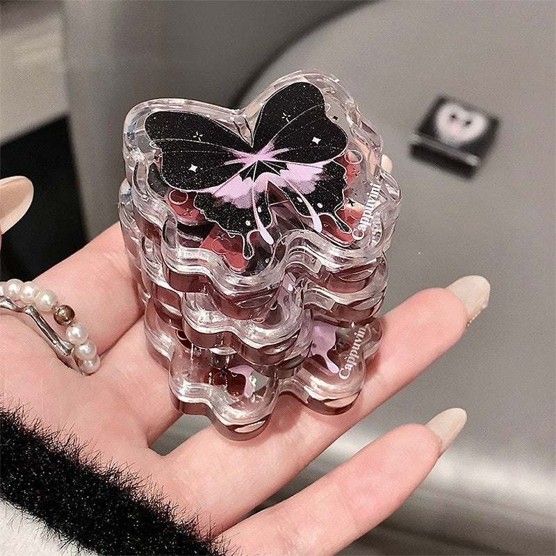 Lip gloss chaveiro de borboleta