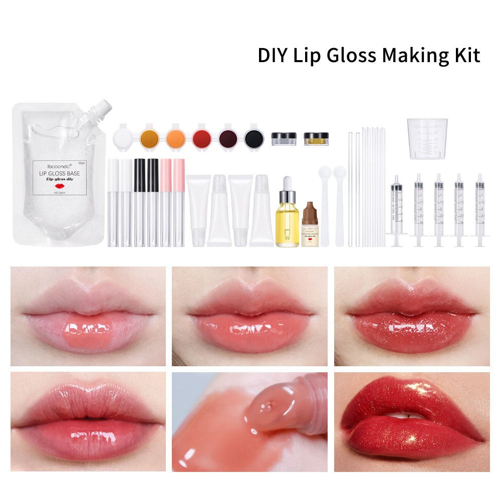 Kit DIY de Brilho Labial: Base em Gel Hidratante Transparente 100ml