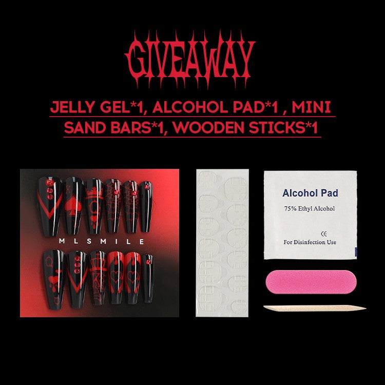 Conjunto de maquiagem vampirinha